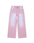 Pink Bootcut Denim