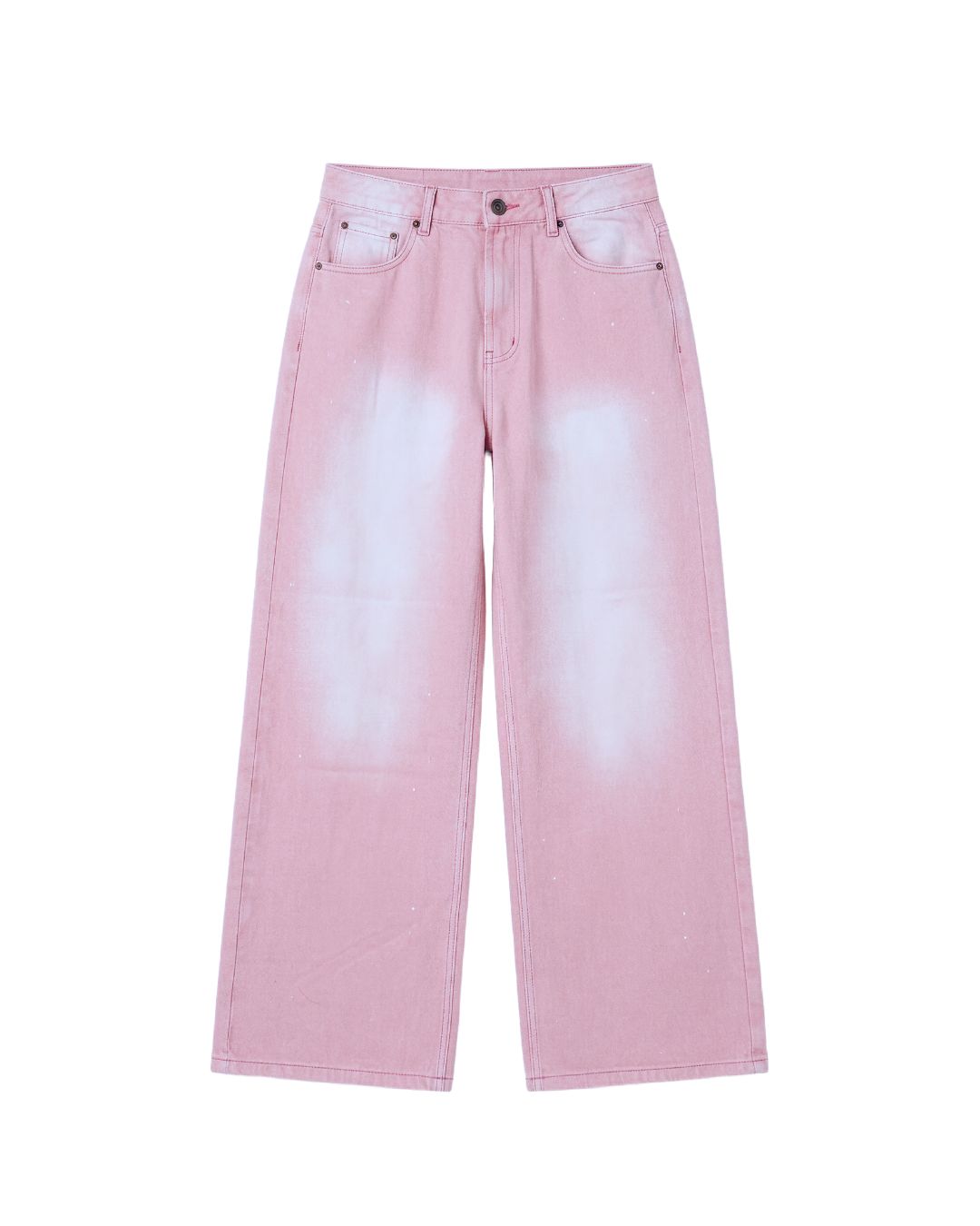 Pink Bootcut Denim