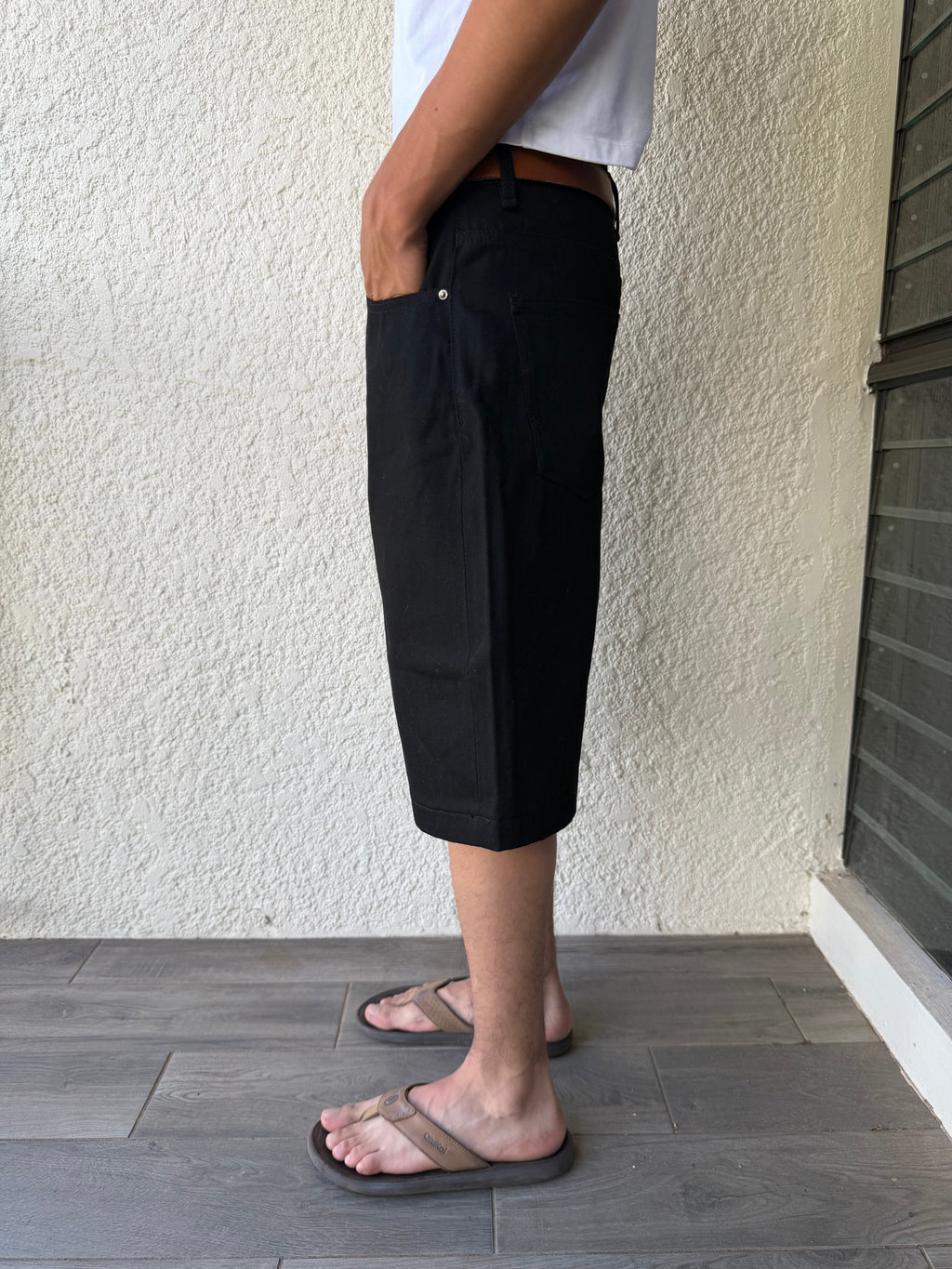 Black Selvedge Jorts