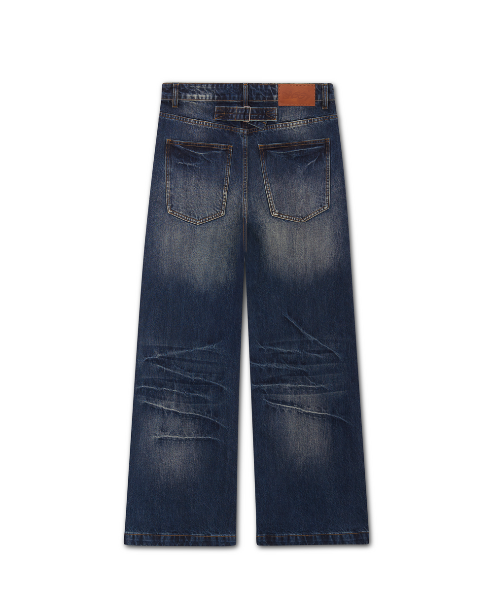 Dark Blue Bootcut Jeans