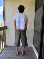 Green Selvedge Jorts