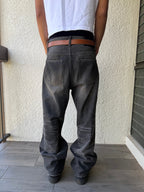 Black Straight Fit Denim