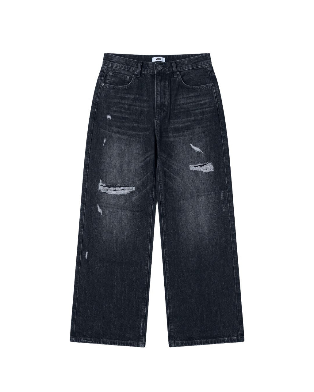 Bootcut Black Worn Denim