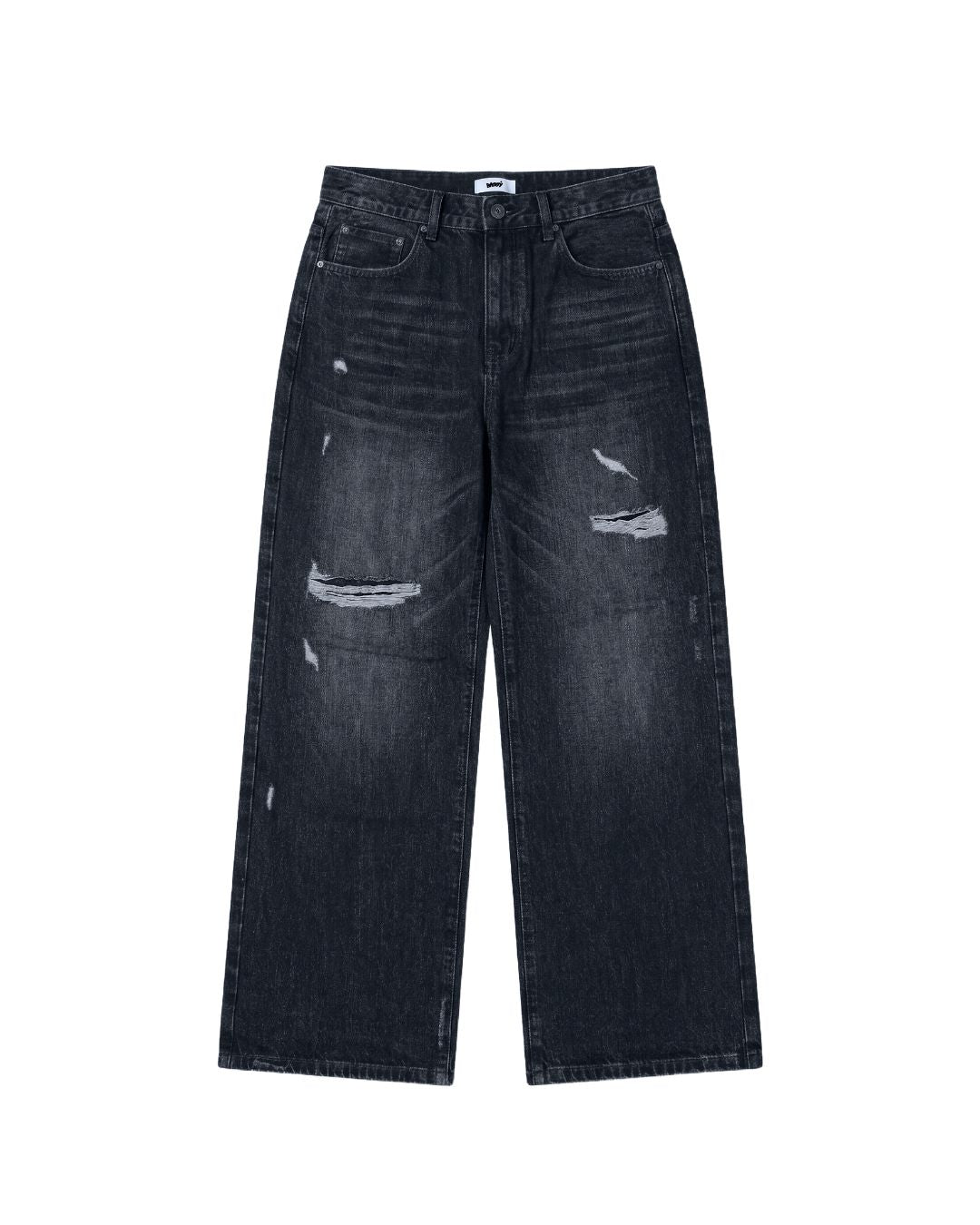 Bootcut Black Worn Denim