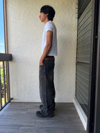Black Straight Fit Denim