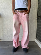Pink Bootcut Denim