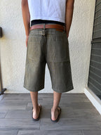 Green Selvedge Jorts
