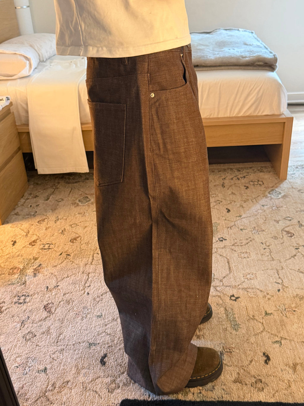 Brown Selvedge Denim