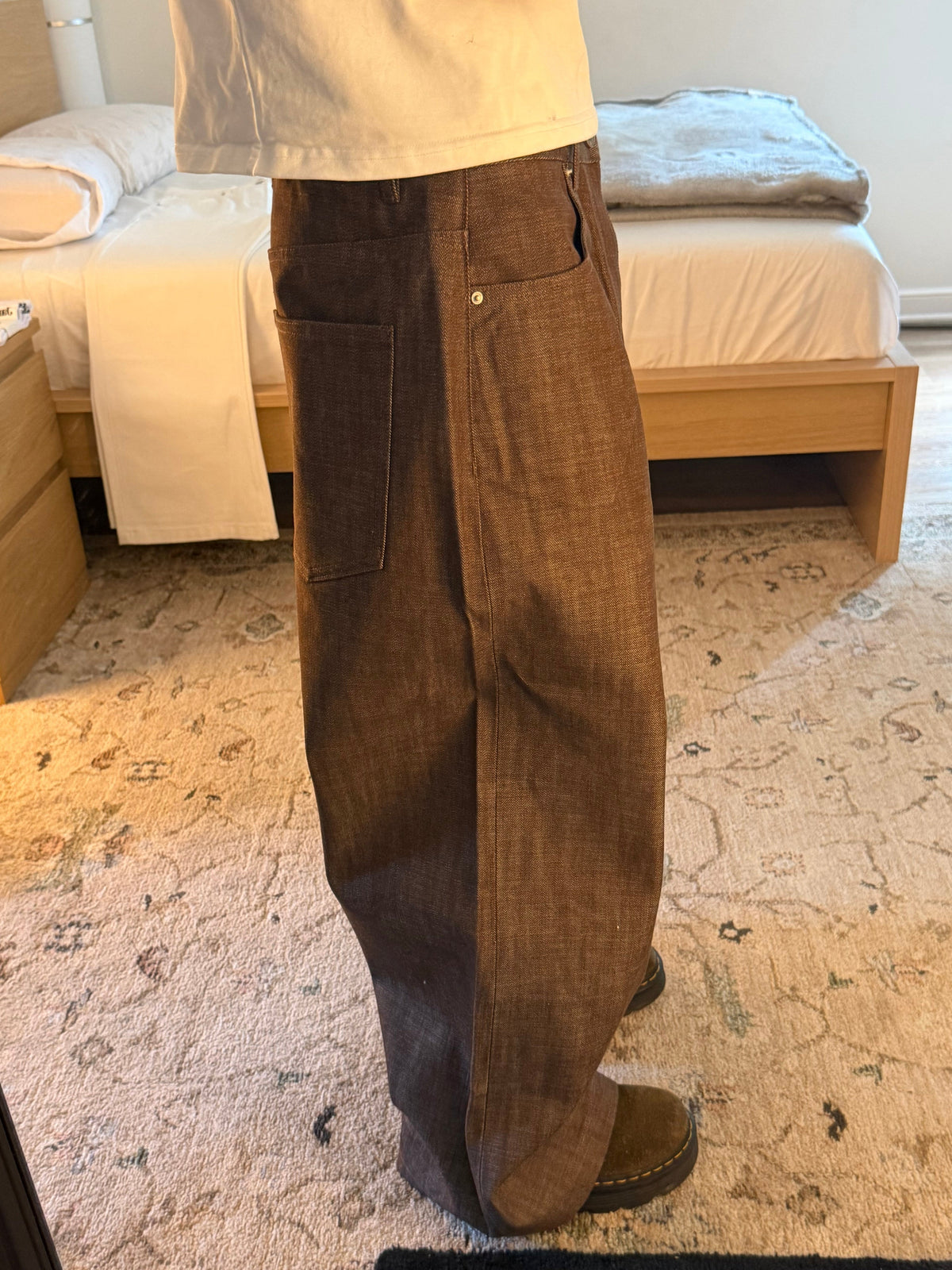 Brown Selvedge Denim