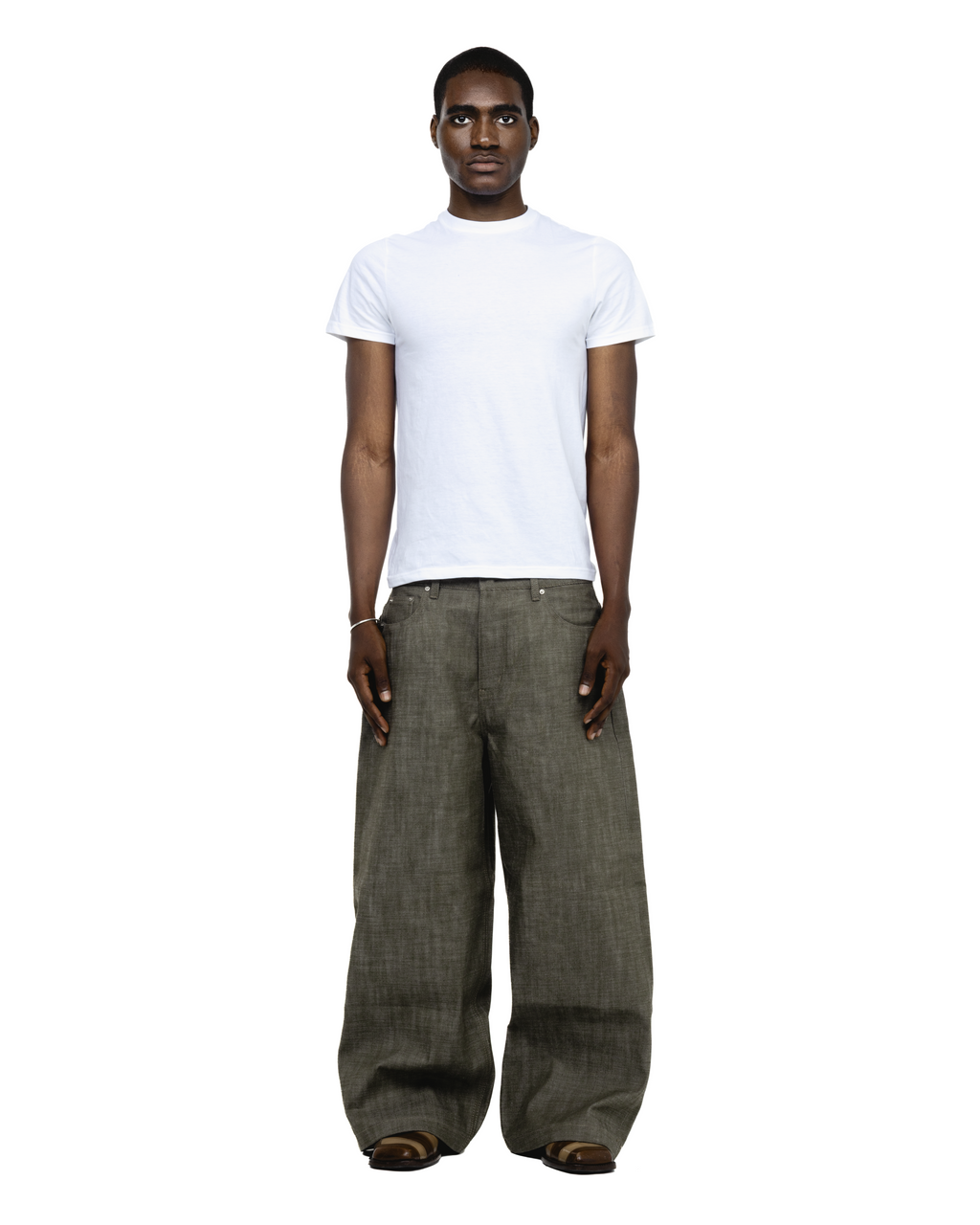 Green Selvedge Denim