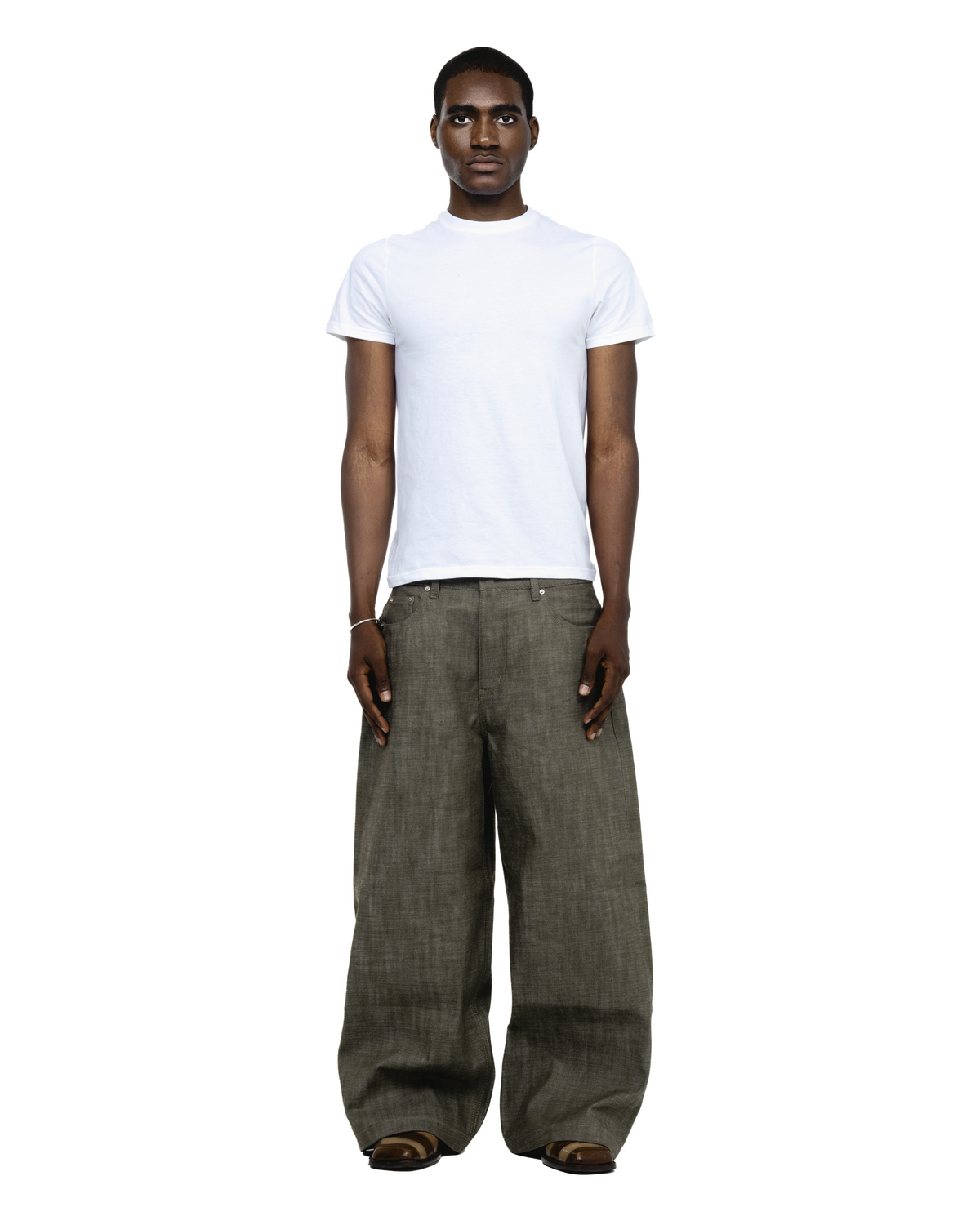 Green Selvedge Denim