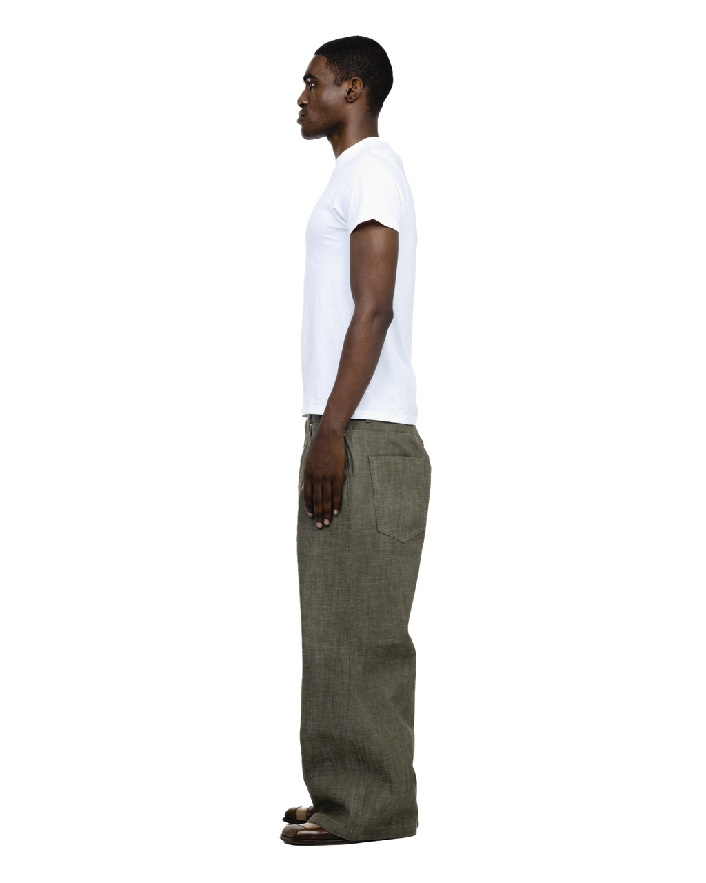 Green Selvedge Denim