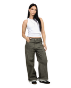 Green Bootcut Selvedge Denim