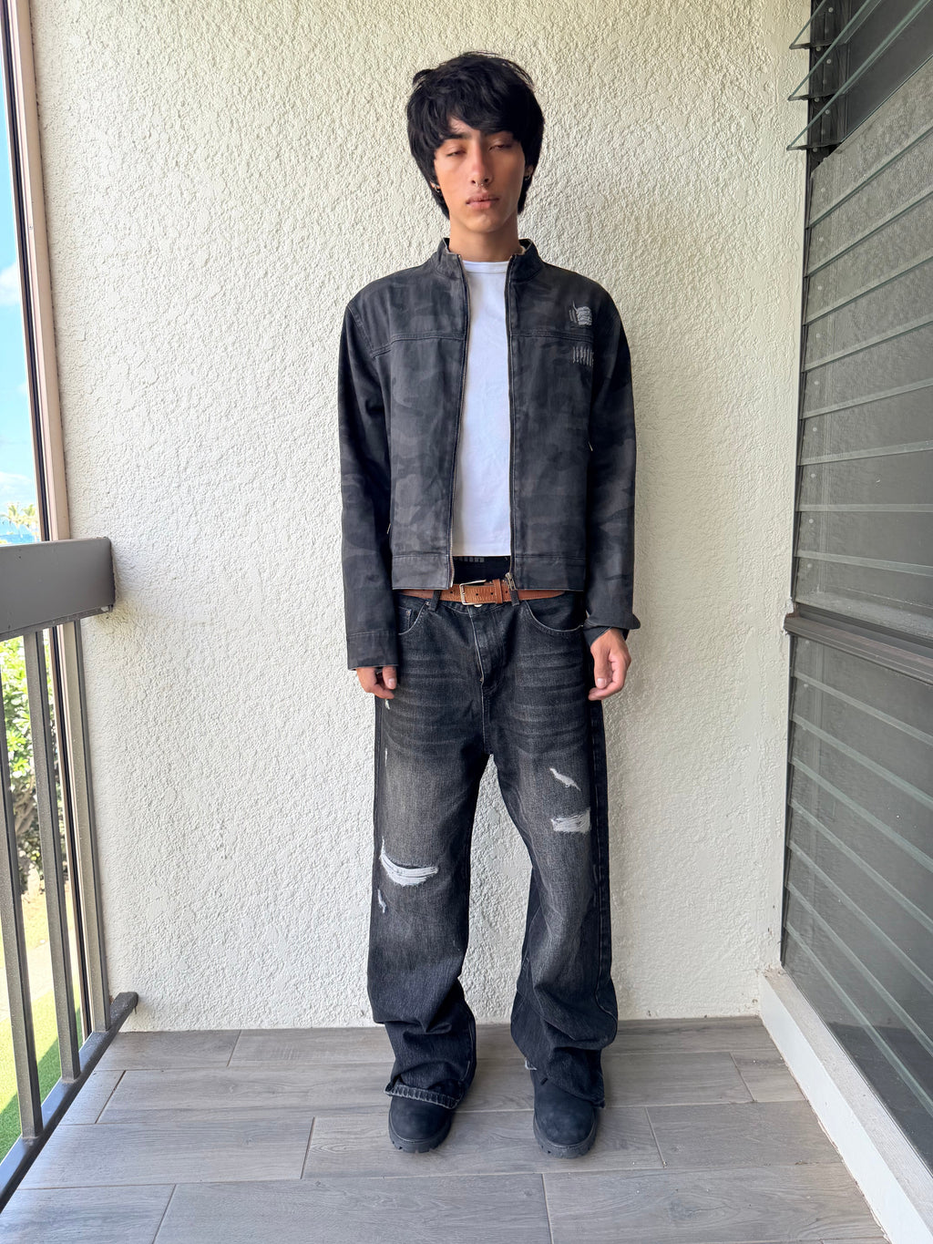 Black Camo Jacket