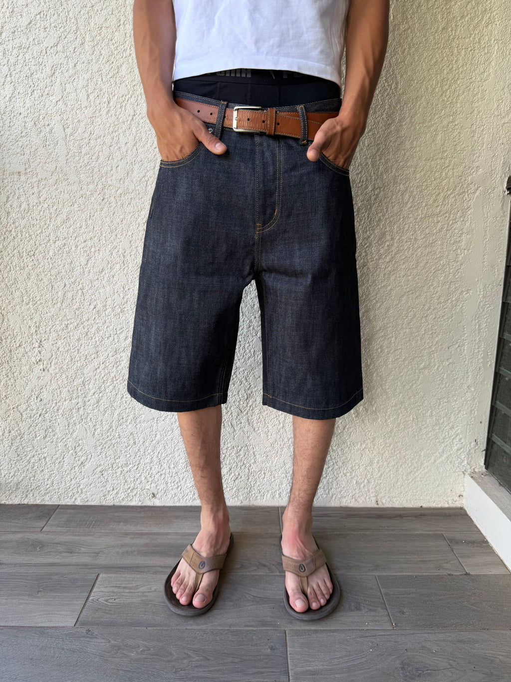 Blue Selvedge Jorts