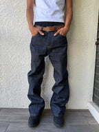 Blue Selvedge Straight Fit Denim