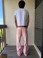 Pink Bootcut Denim