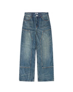 Blue Double Knee Denim