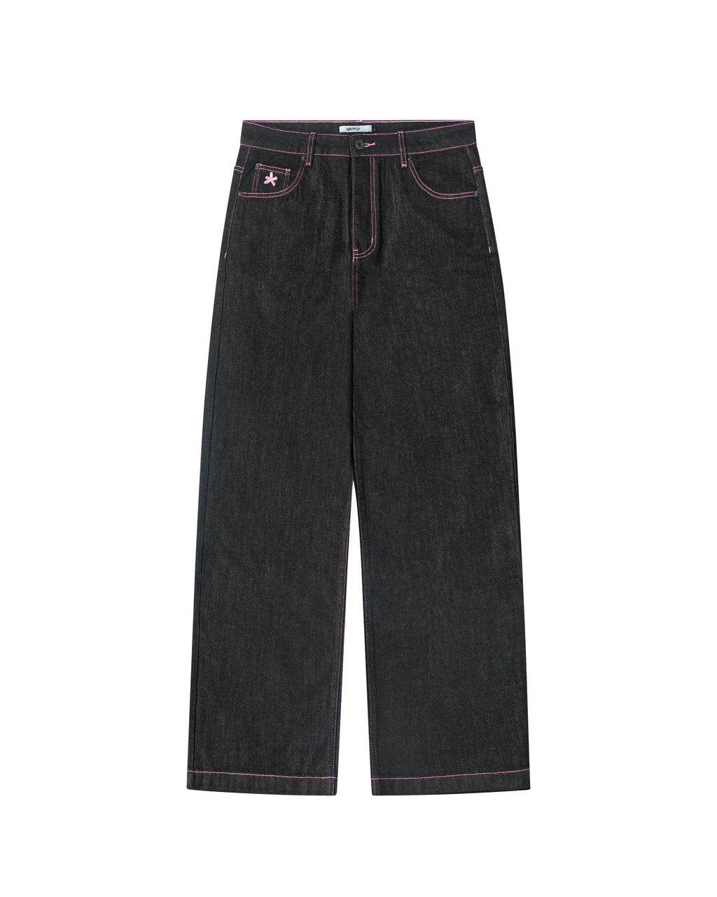 Raw Denim W/ Pink Stitching