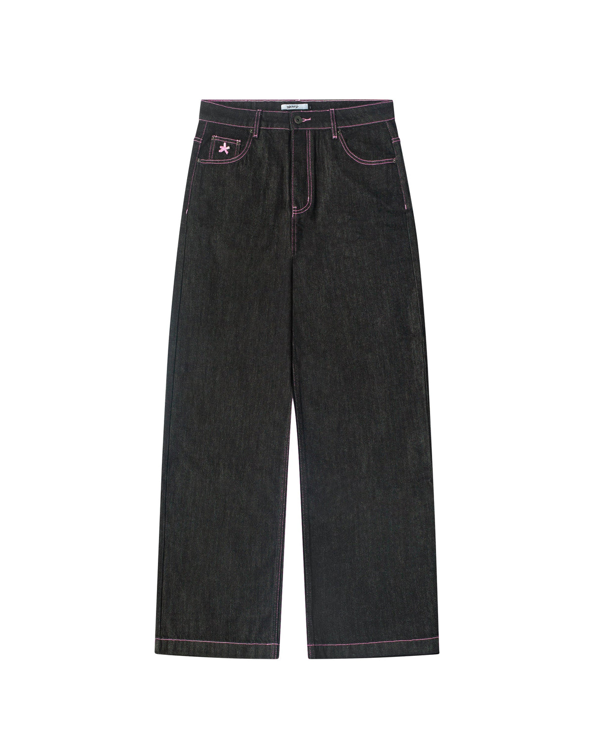 Raw Denim W/ Pink Stitching