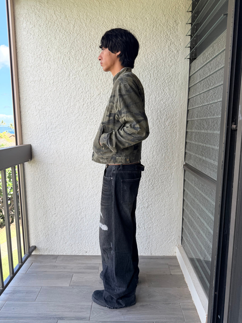 Green Camo Jacket