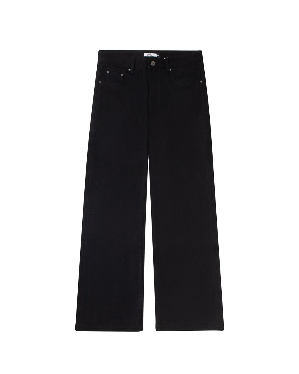 Black Bootcut Selvedge Denim