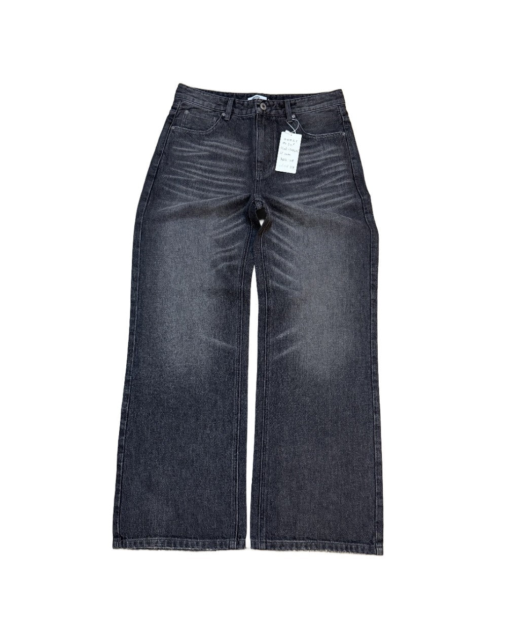 Black Straight Fit Denim