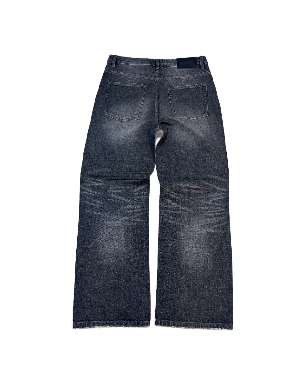 Black Straight Fit Denim