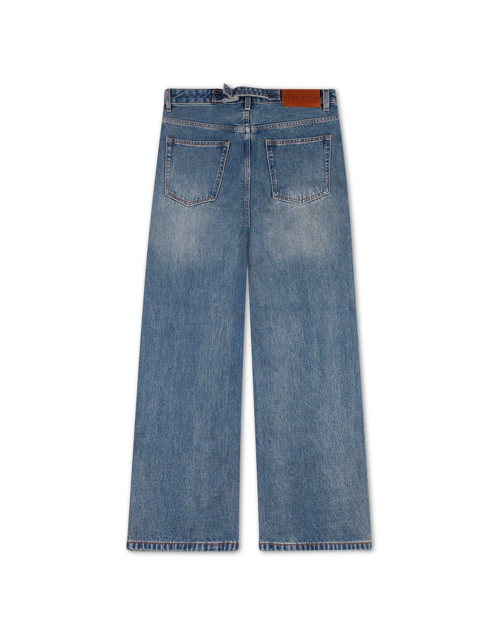 Blue Bootcut Jeans