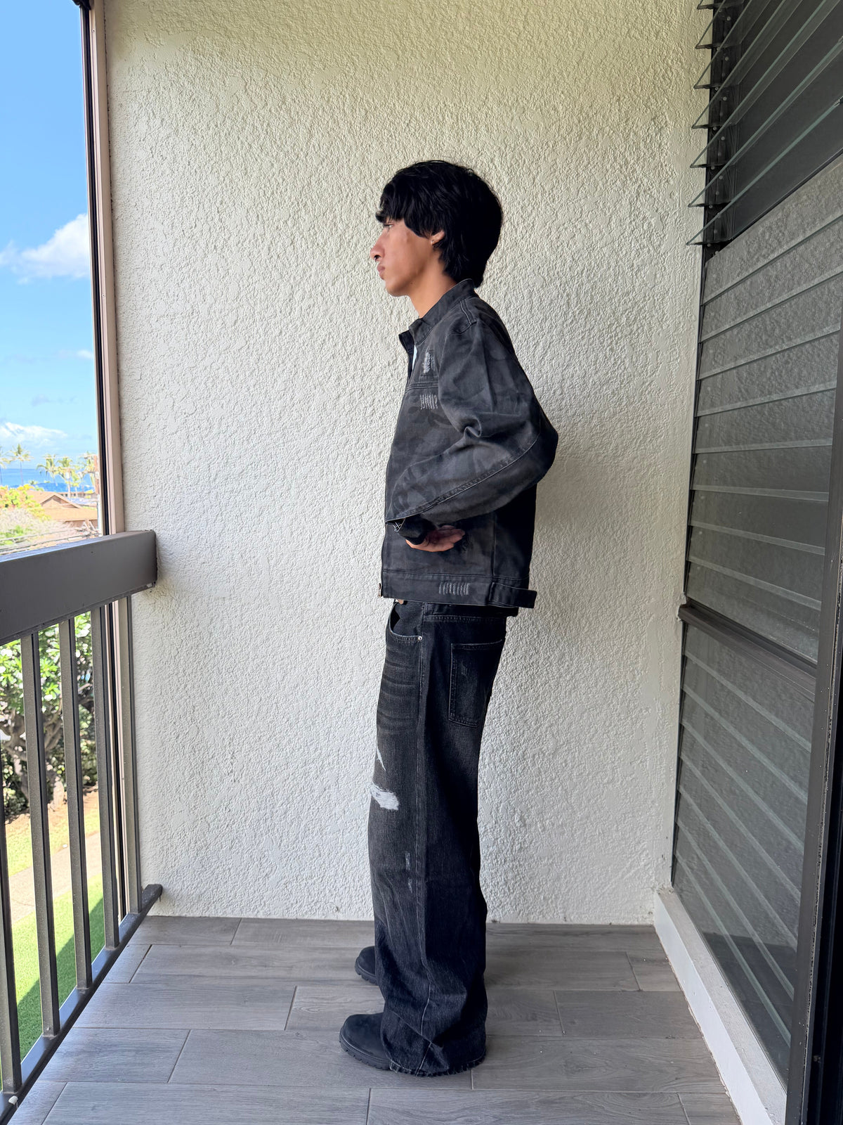 Black Camo Jacket
