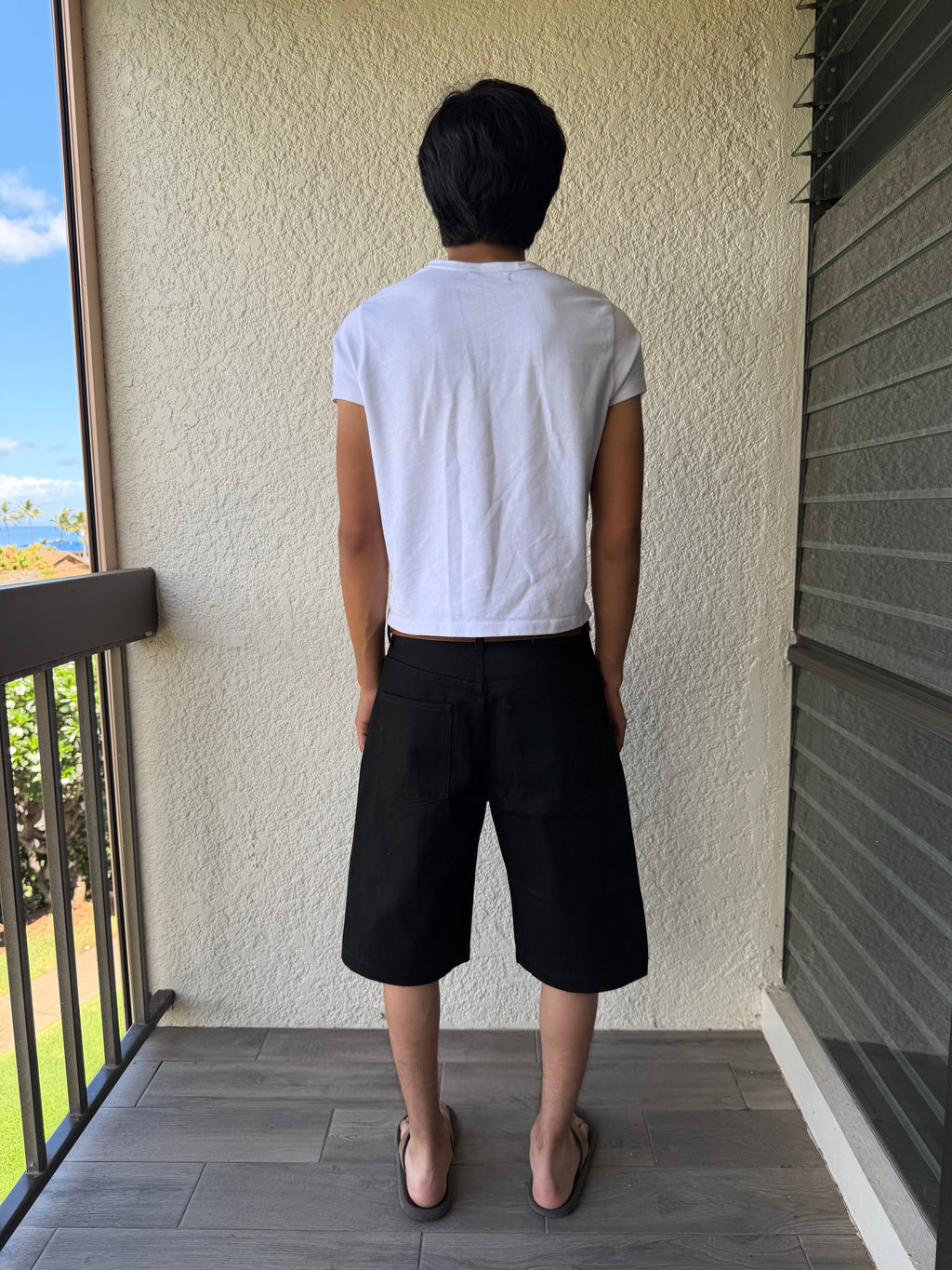 Black Selvedge Jorts