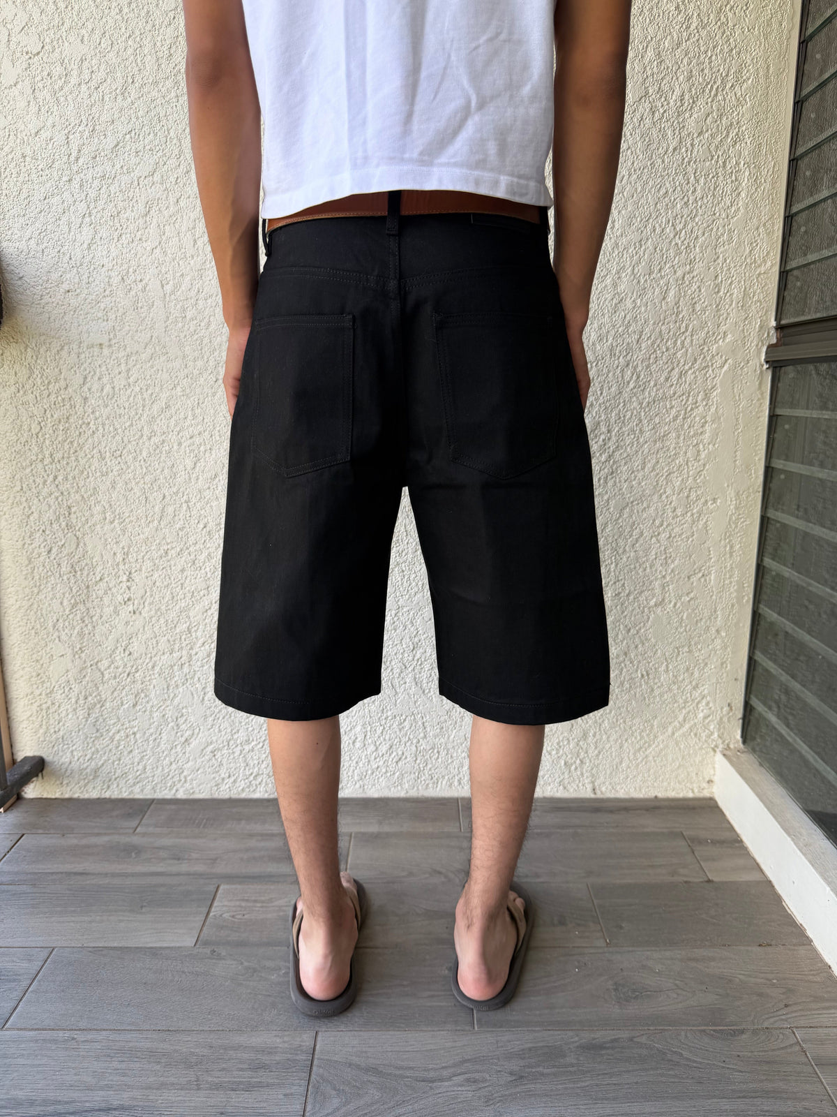Black Selvedge Jorts