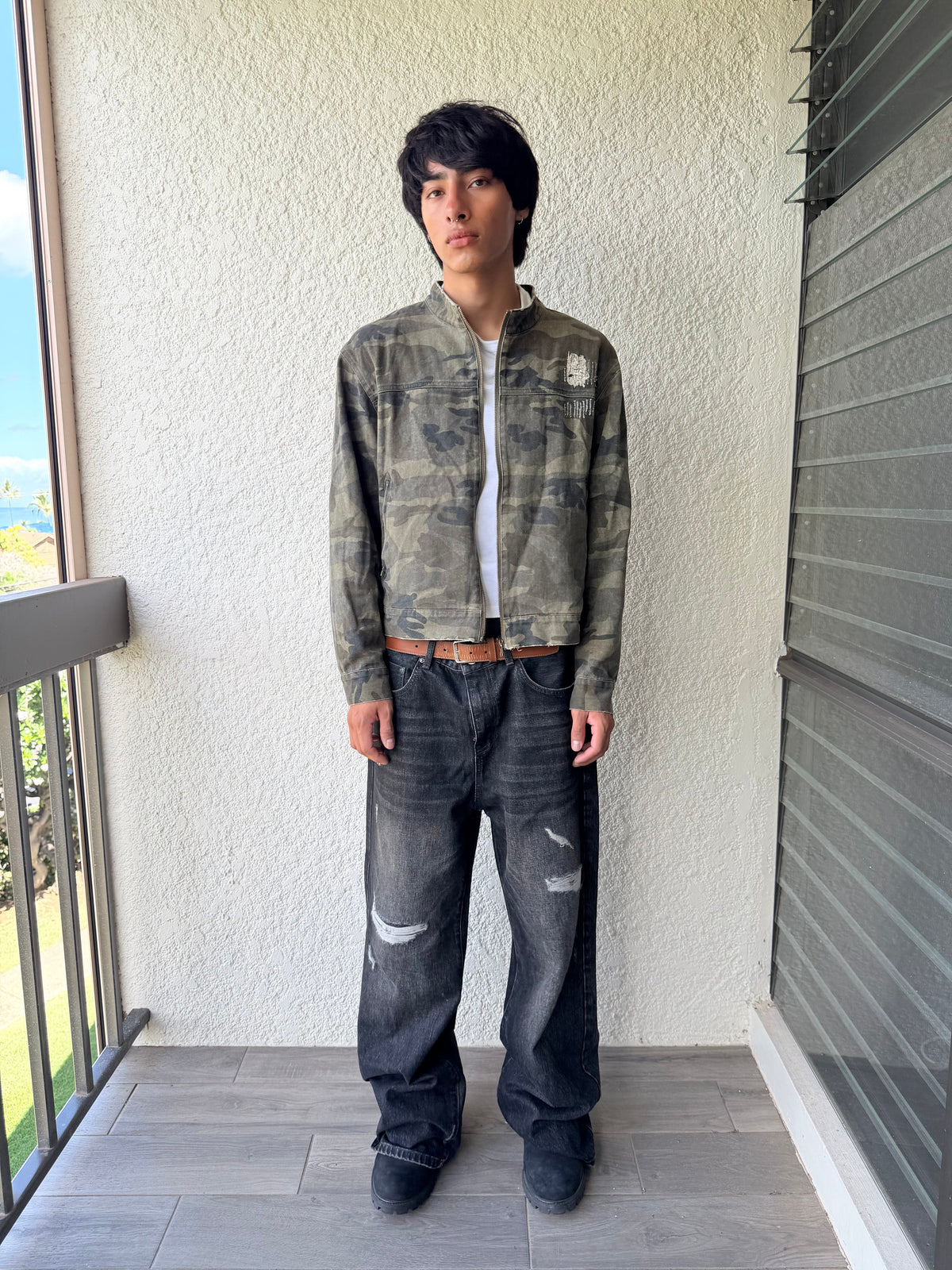 Green Camo Jacket