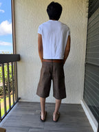 Brown Selvedge Jorts