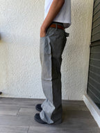 Grey Selvedge Bootcut Denim