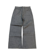 Grey Selvedge Bootcut Denim
