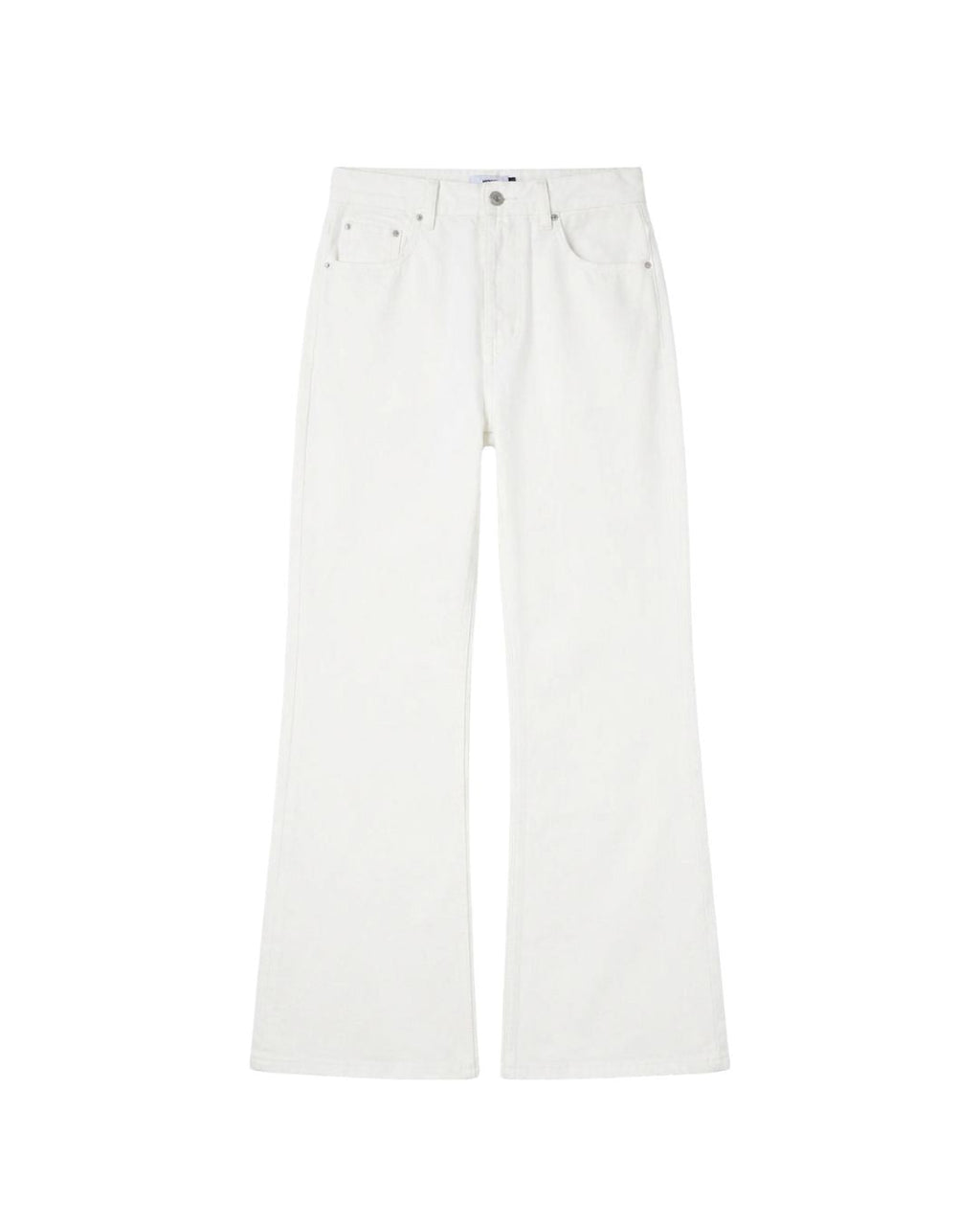 White Bootcut Selvedge Denim