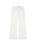 White Bootcut Selvedge Denim