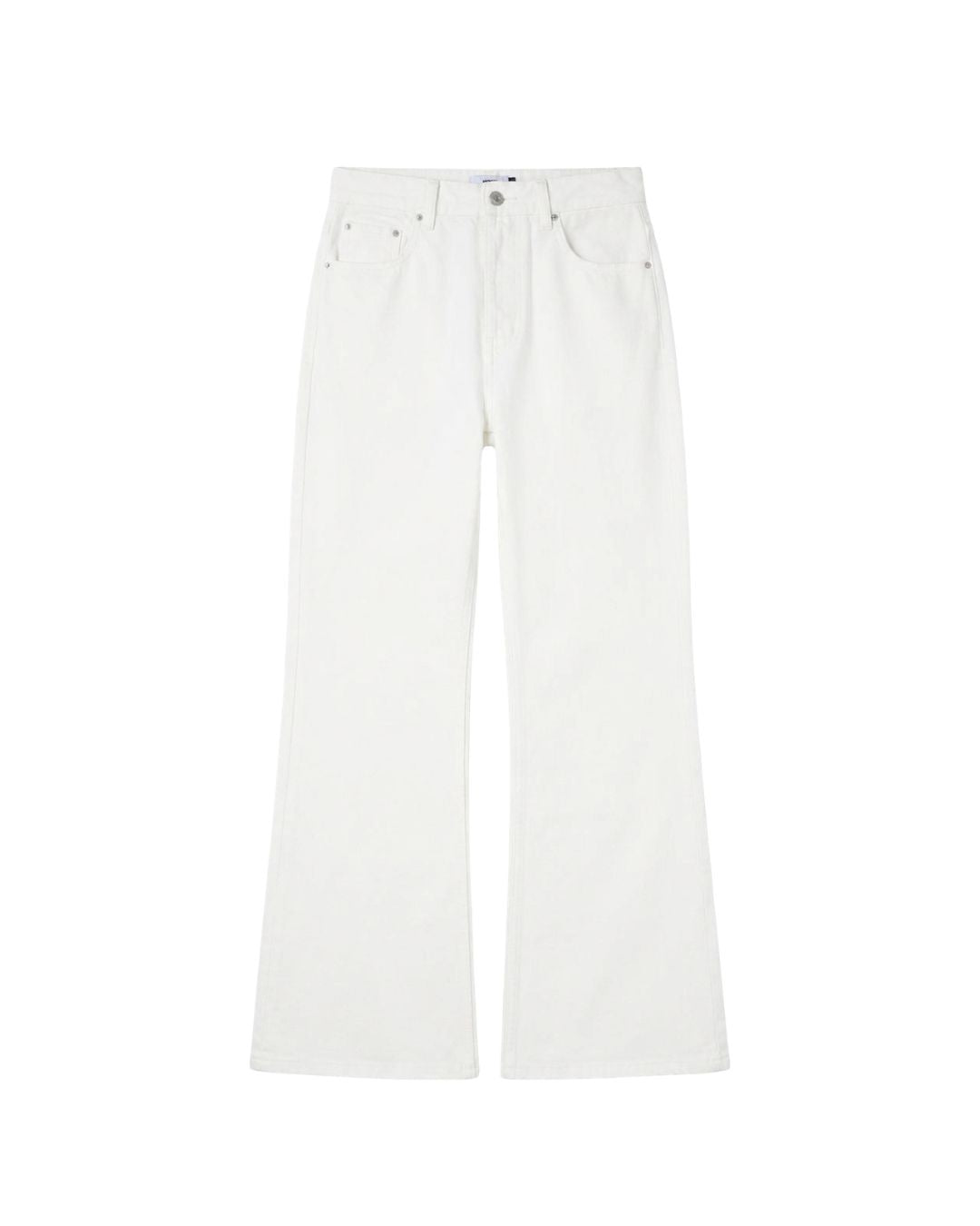 White Bootcut Selvedge Denim